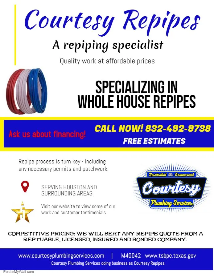 Slide of Courtesy Plumbing