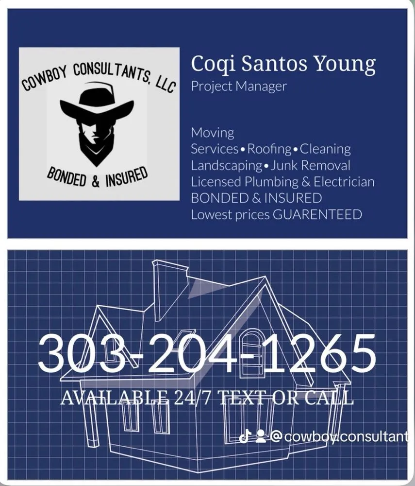 Slide of Cowboy Consultants