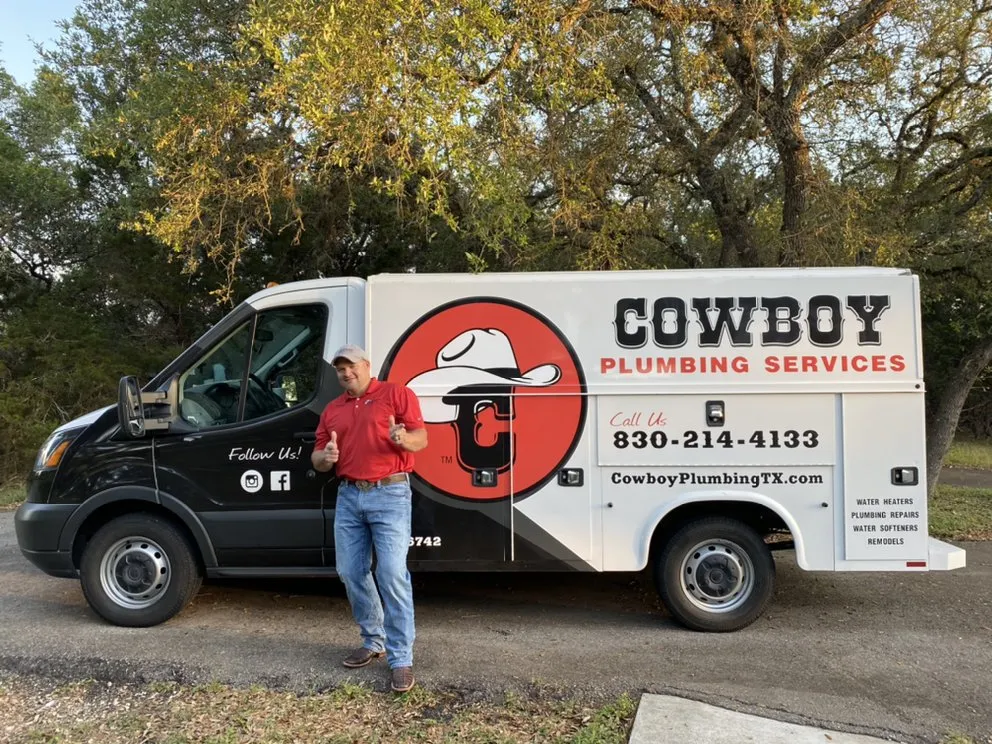 Slide of Cowboy Plumbing Services