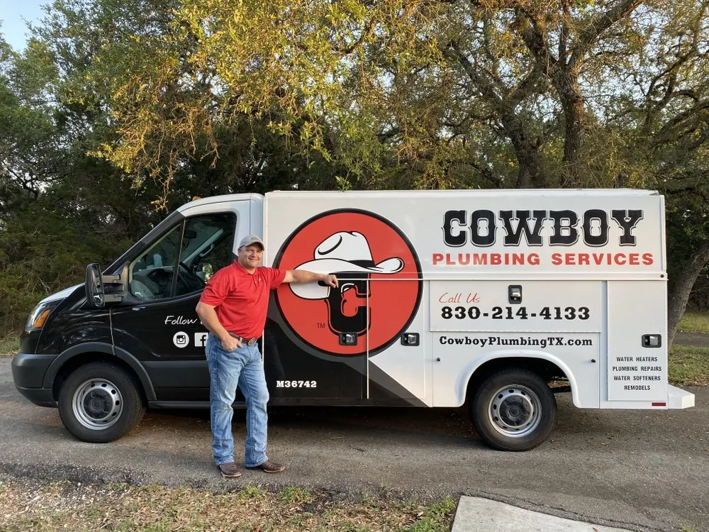 Slide of Cowboy Plumbing Services
