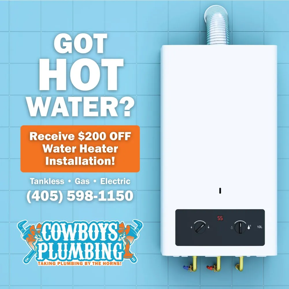 Slide of Cowboys Plumbing