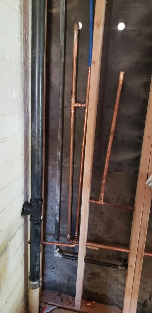 Slide of Cox Plumbing Construction