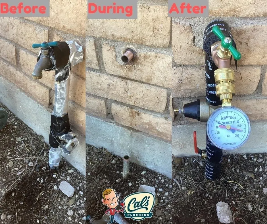 Slide of Coy’s plumbing