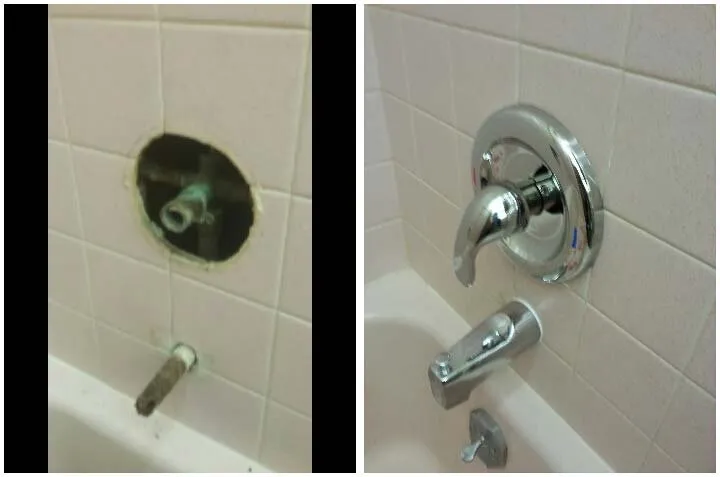 Slide of Coy’s plumbing