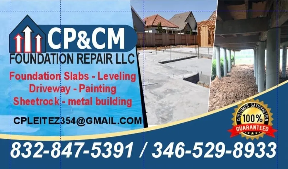 Slide of CP & CM Foundation Repair