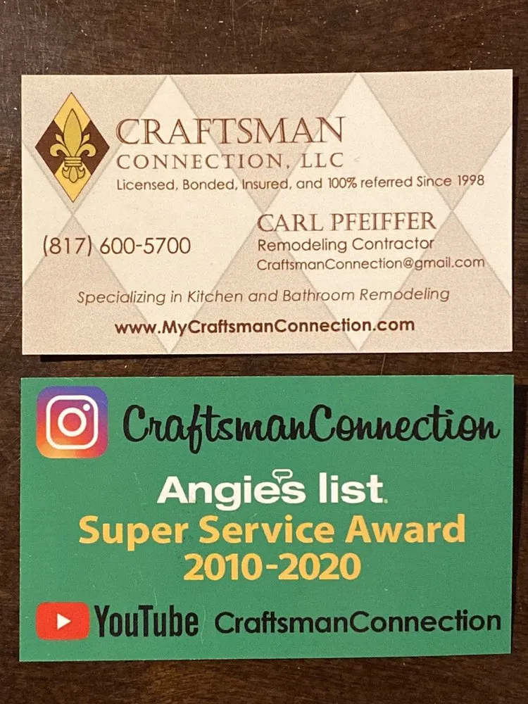 Slide of Craftsman Connection