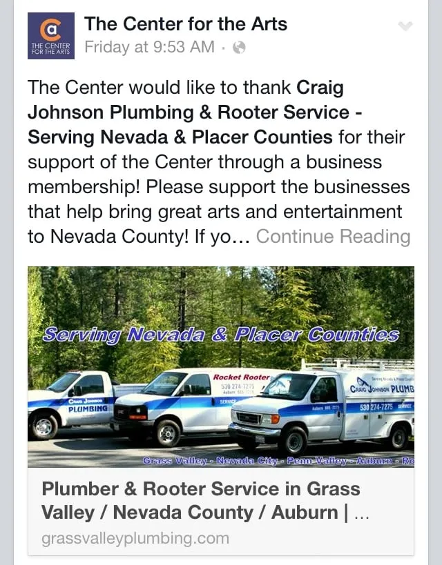 Slide of Craig Johnson Plumbing