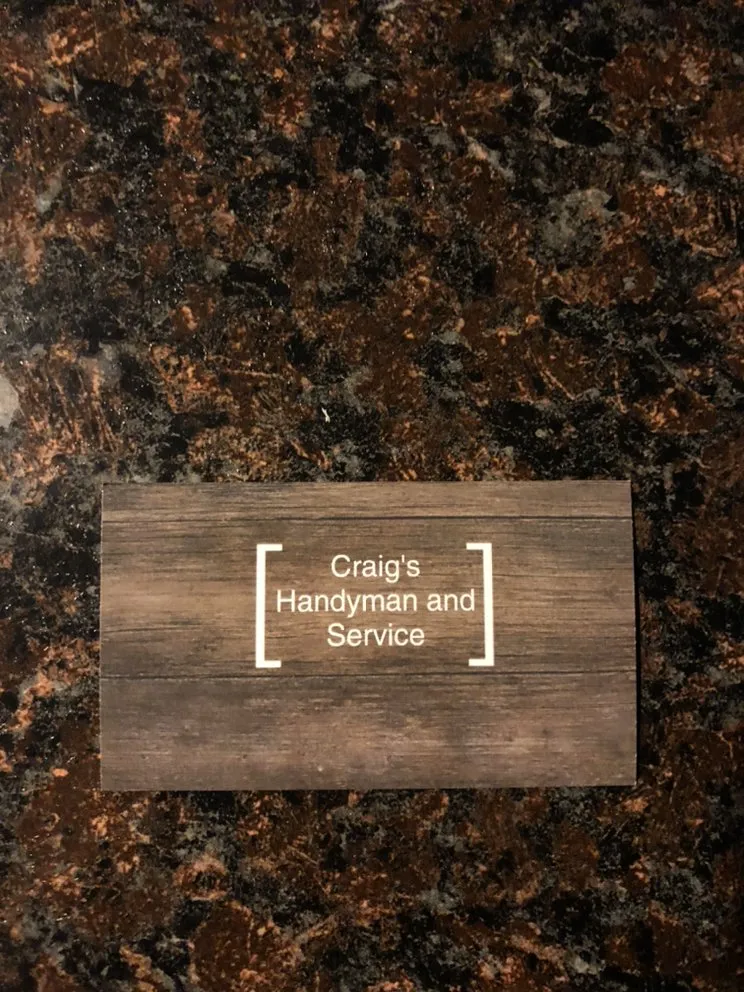 Slide of Craig's Handyman And Service