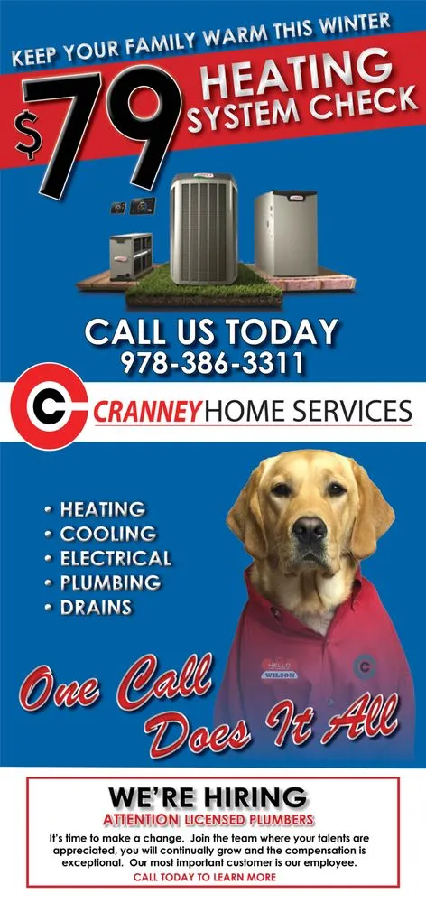 Top-rated drain cleaning experts serving Danvers, MA - Cranney Home Services