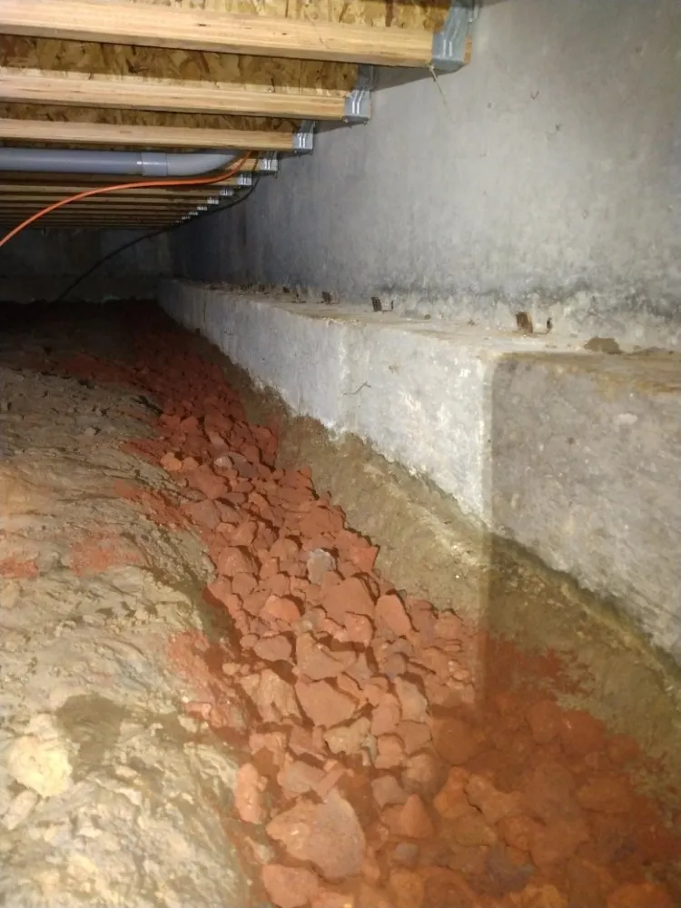 Slide of Crawl Space Drainage Solutions