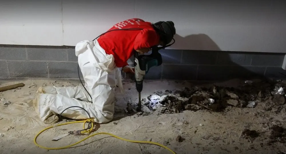 Slide of Crawl Space Ninja of Raleigh West