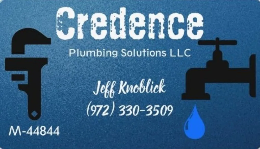 Slide of Credence Plumbing Solutions