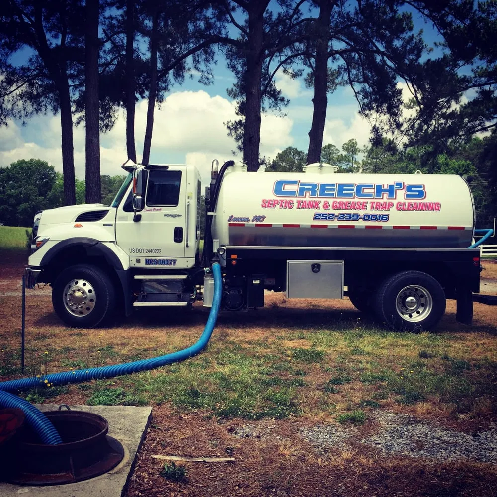 Slide of Creech's Septic & Grease Trap Cleaning