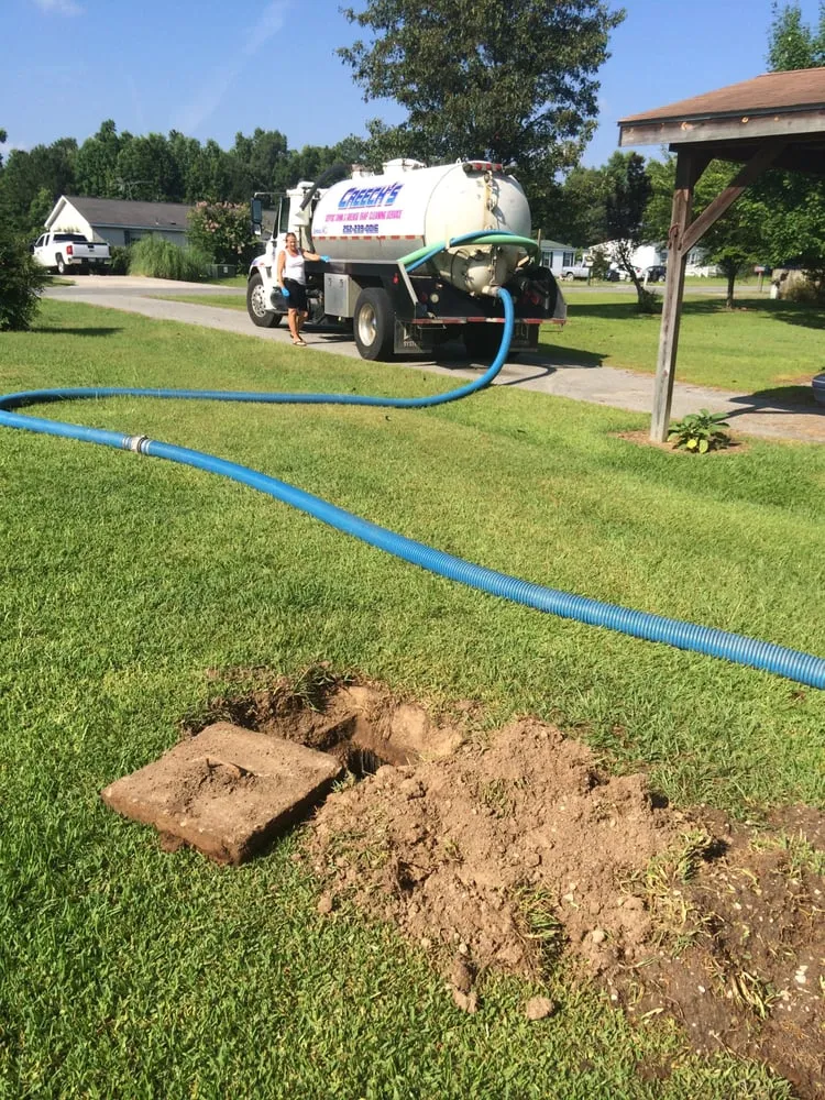 Slide of Creech's Septic & Grease Trap Cleaning