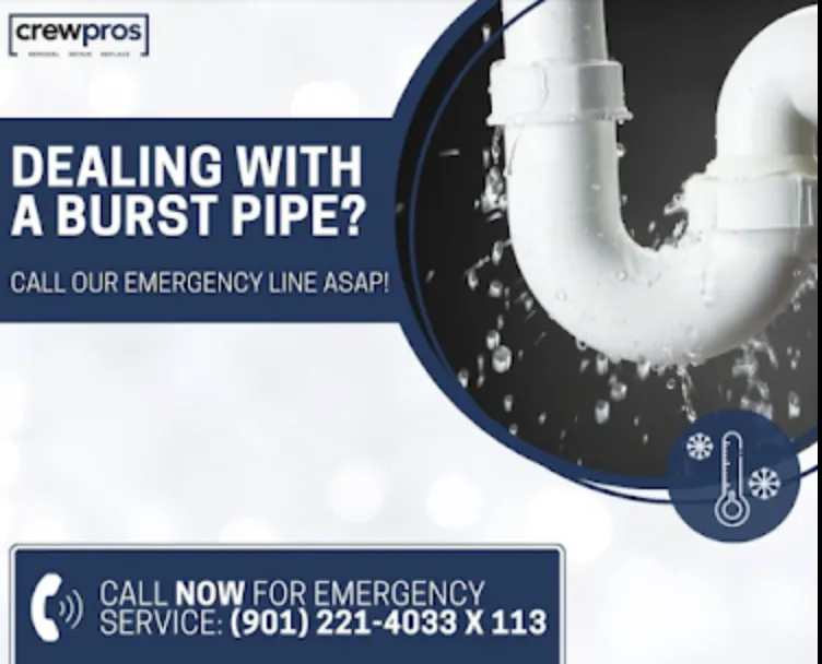 Top-rated leak detection in Collierville, TN by Crewpros Memphis