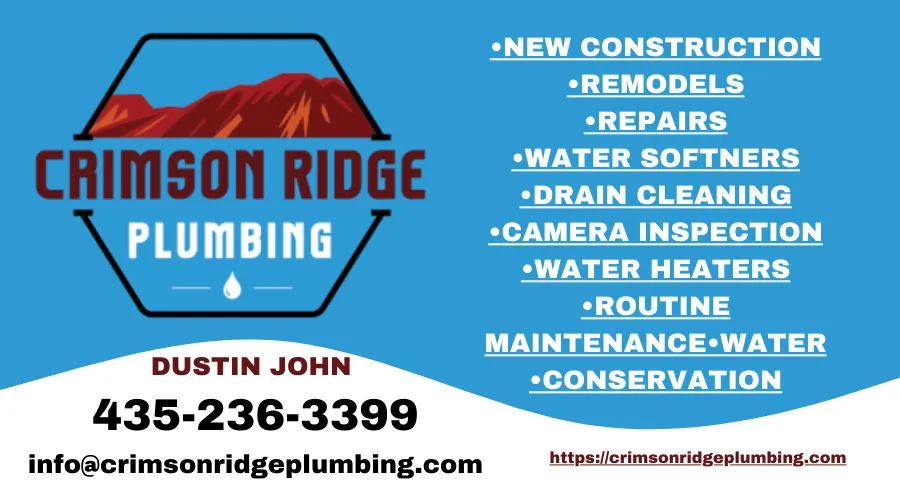 Professional drain cleaning experts serving St. George, UT - Crimson Ridge Plumbing