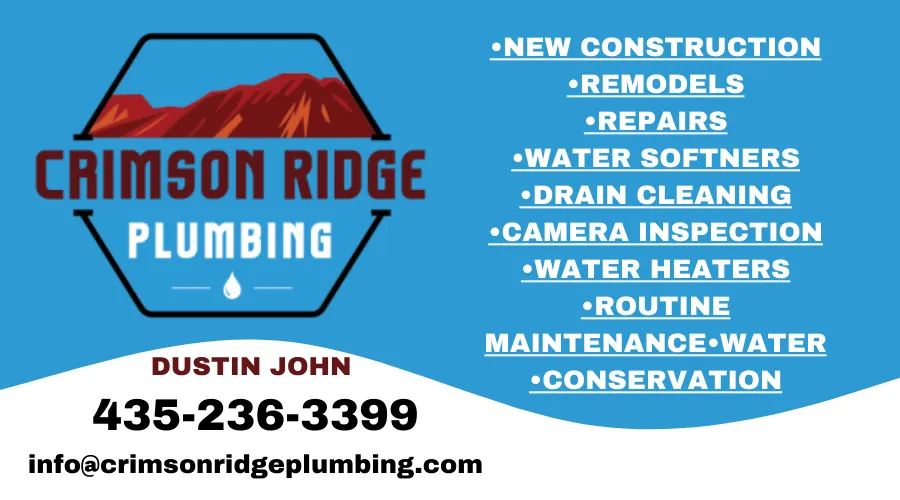 Trusted water heater service for homes in St. George, UT by Crimson Ridge Plumbing