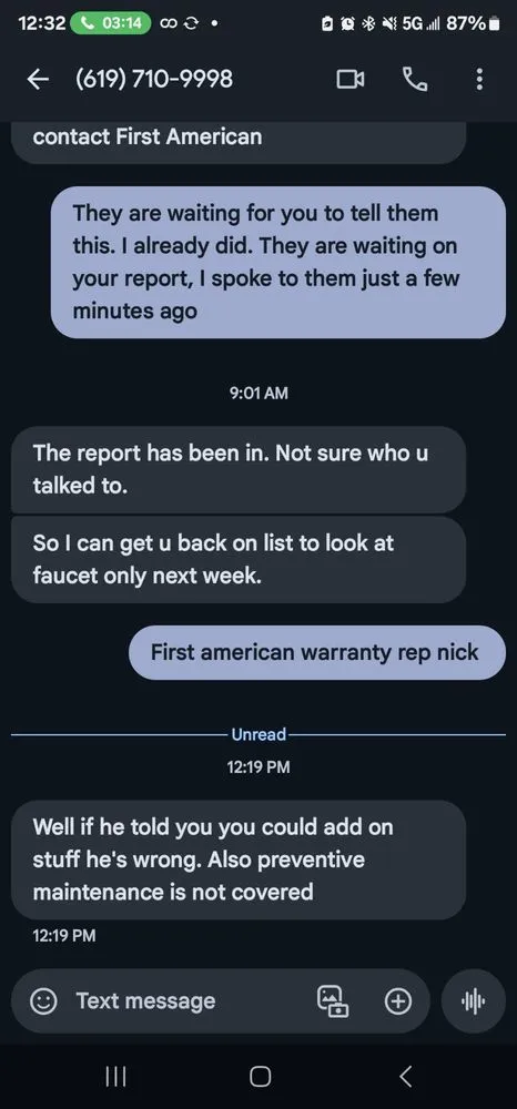 Slide of Critical Plumbing Repair