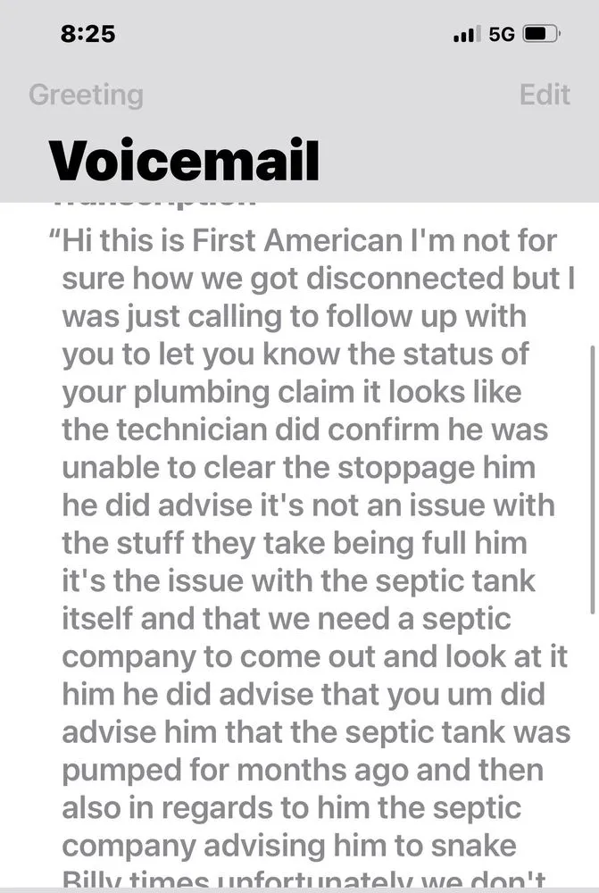 Slide of Critical Plumbing Repair