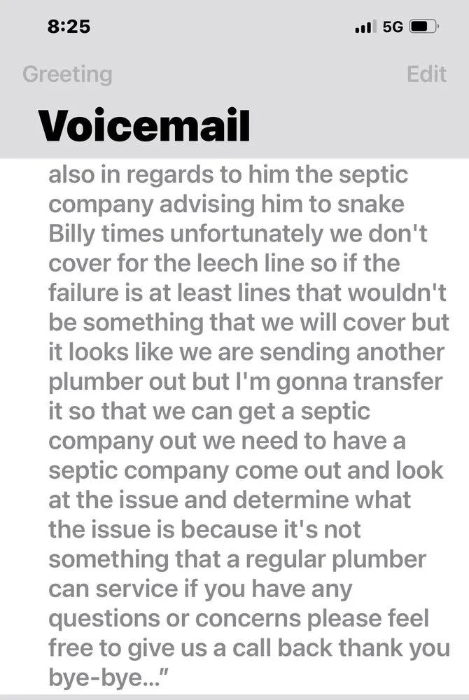 Slide of Critical Plumbing Repair