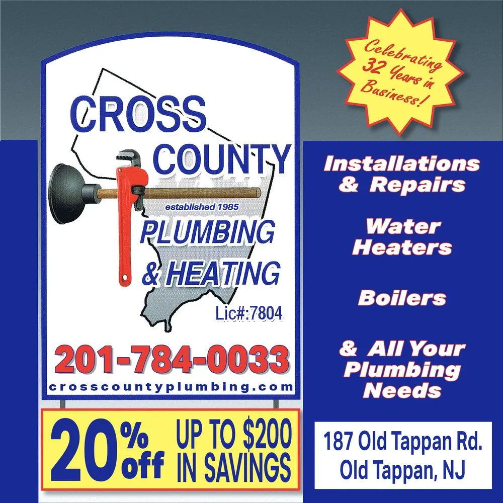 Slide of Cross County Plumbing & Heating