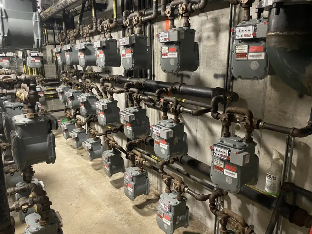 Slide of Cross Joint Plumbing and Heating