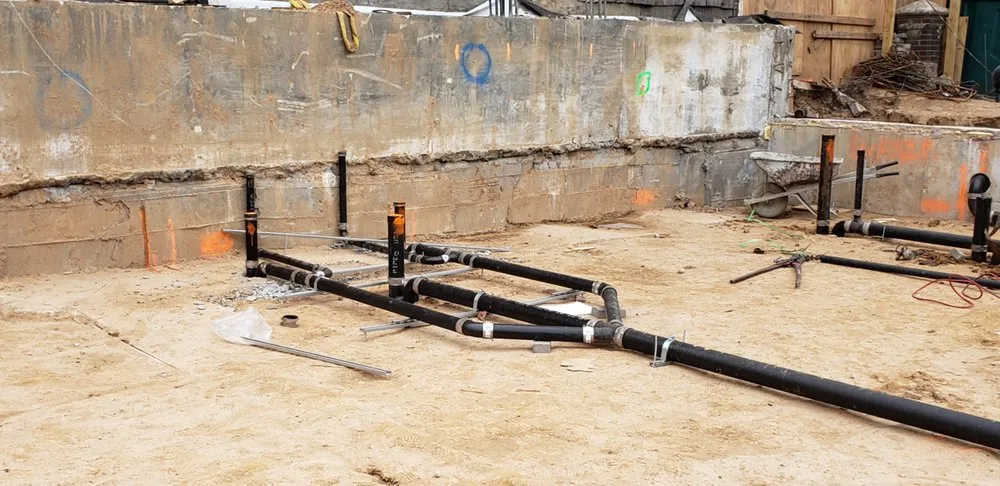 Slide of Cross Joint Plumbing and Heating