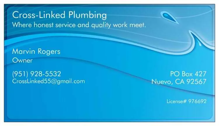 Slide of Cross-Linked Plumbing