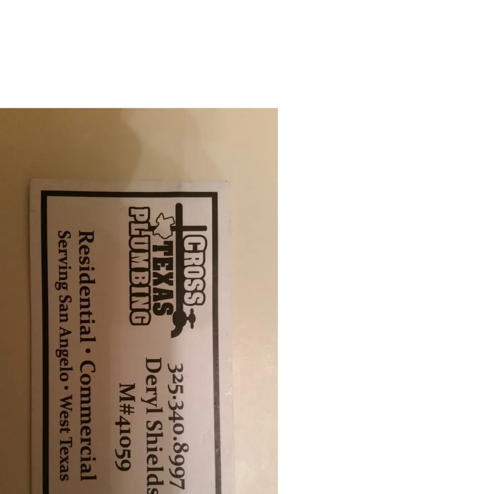 Slide of Cross Texas Plumbing