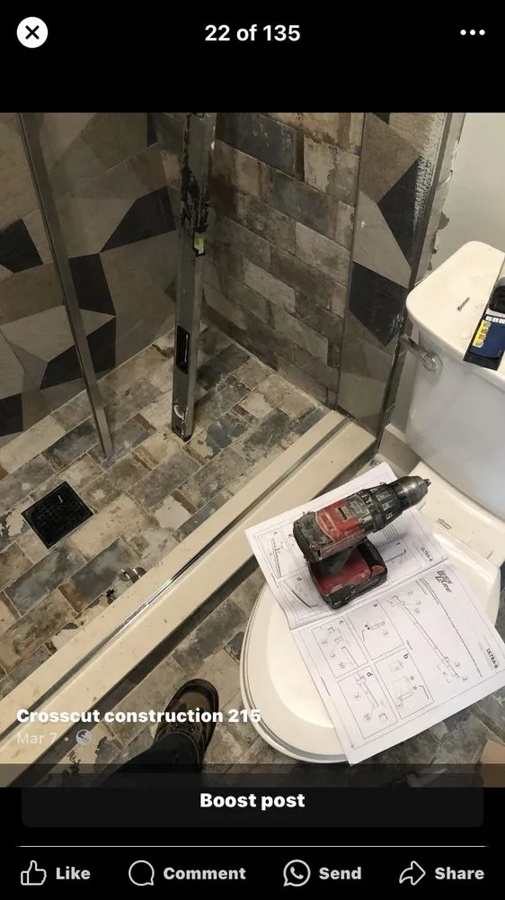 Slide of Crosscut Construction 215