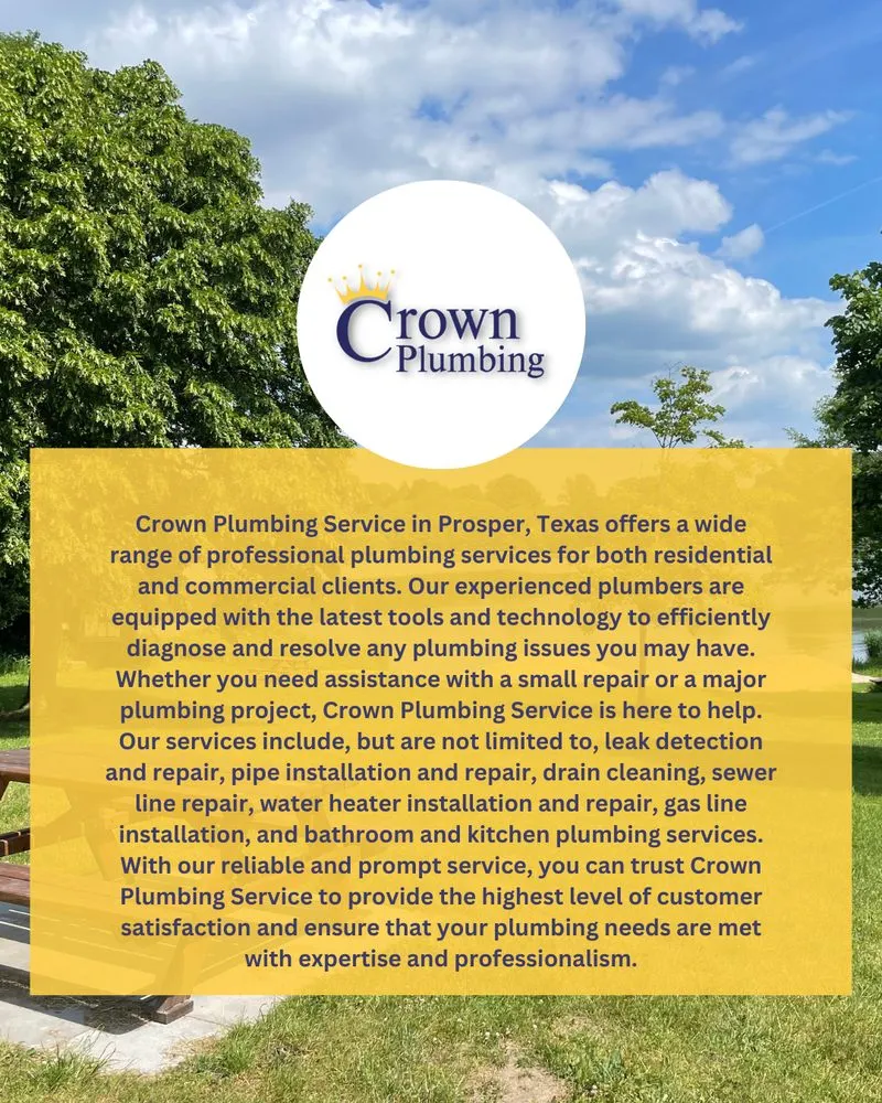 Slide of Crown Plumbing Service