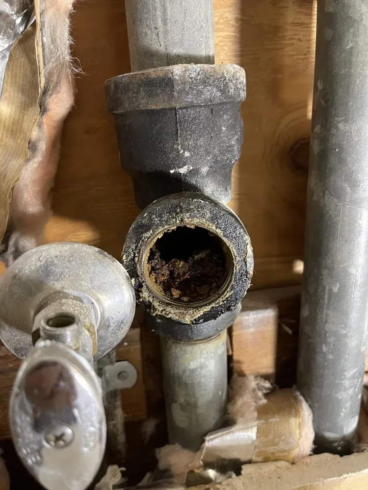 Slide of Crystal Clear Drain and Plumbing