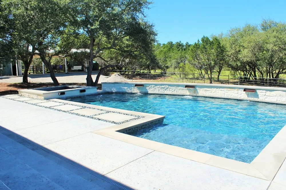 Slide of Crystal Springs Custom Pools