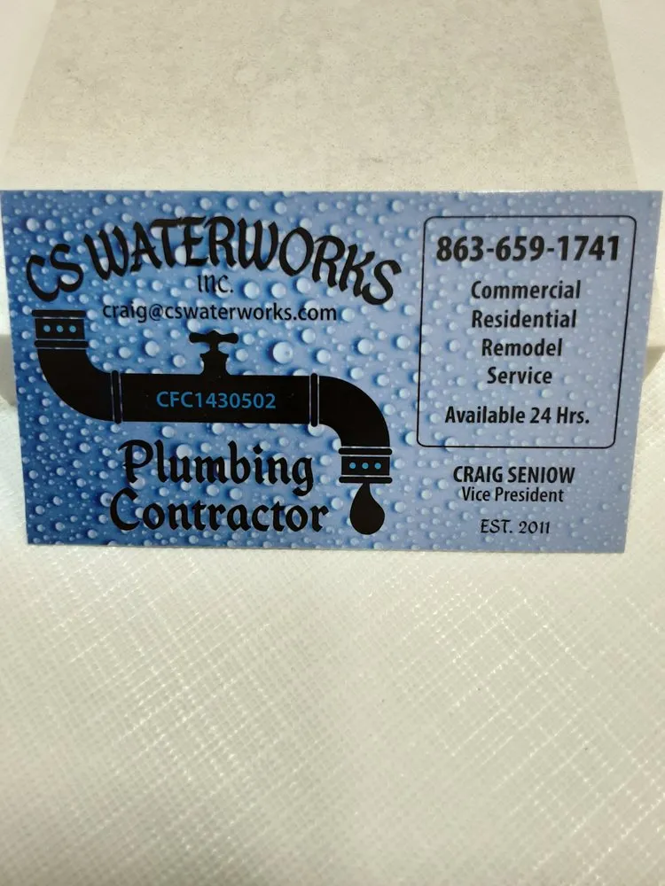 Slide of CS Waterworks