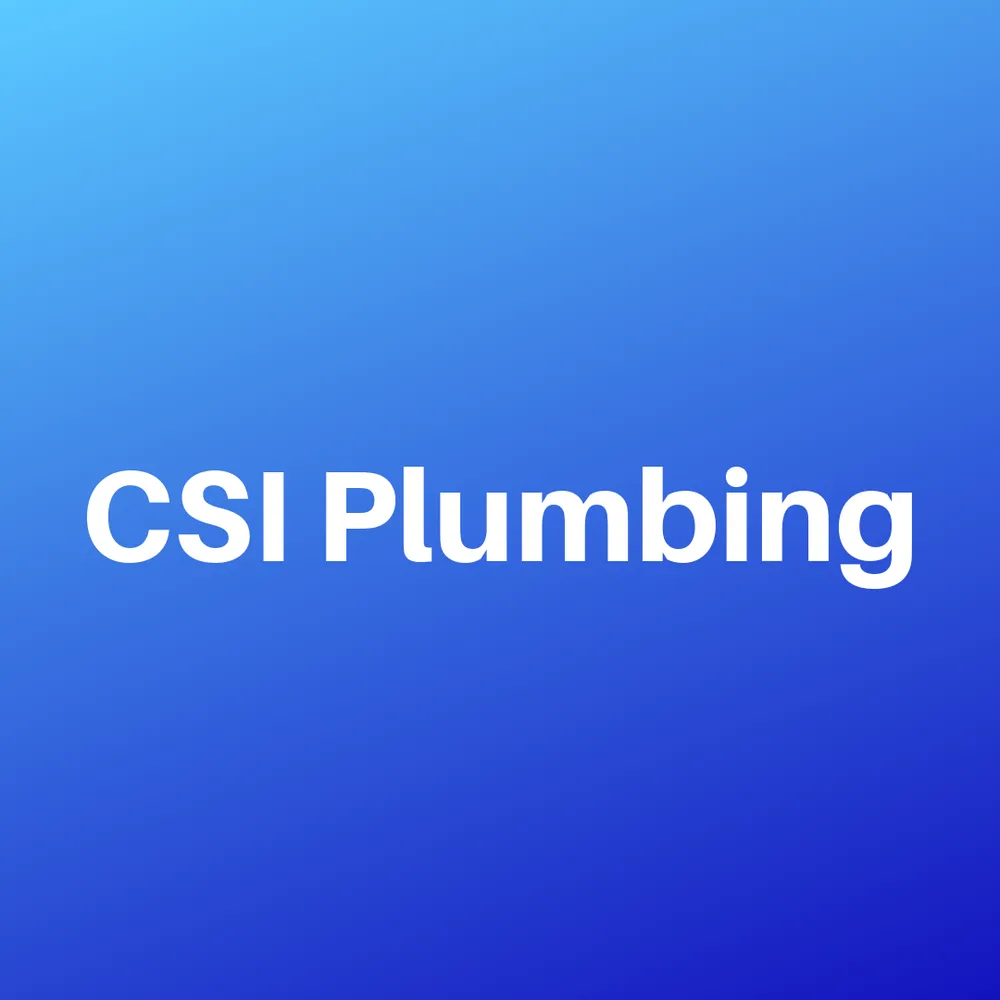 Slide of CSI Plumbing