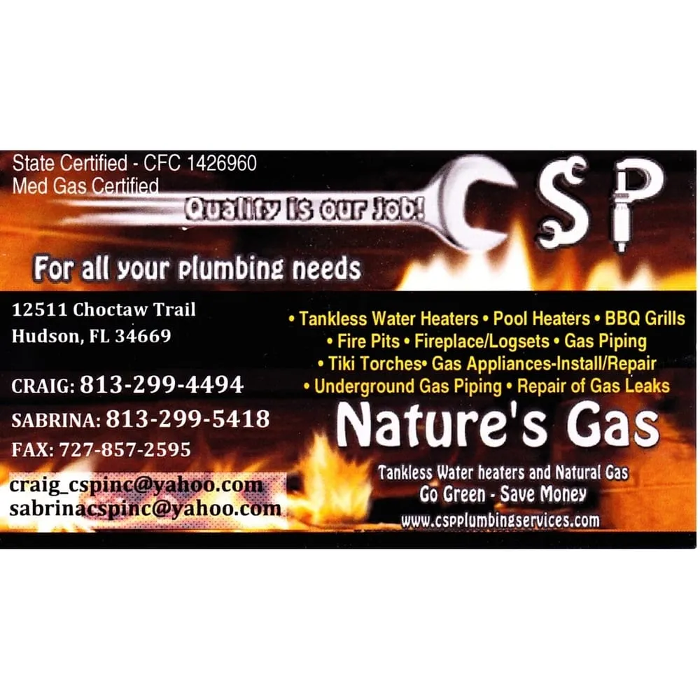 Slide of CSP/Natures Gas