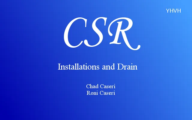 Slide of CSR