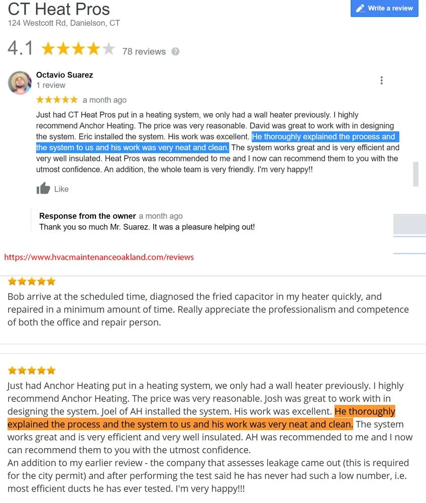 Slide of CT Heat Pros of Northeast Connecticut