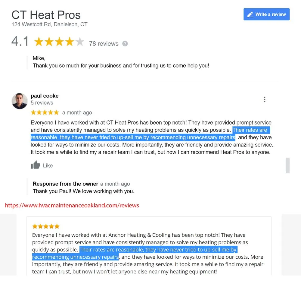 Slide of CT Heat Pros of Northeast Connecticut