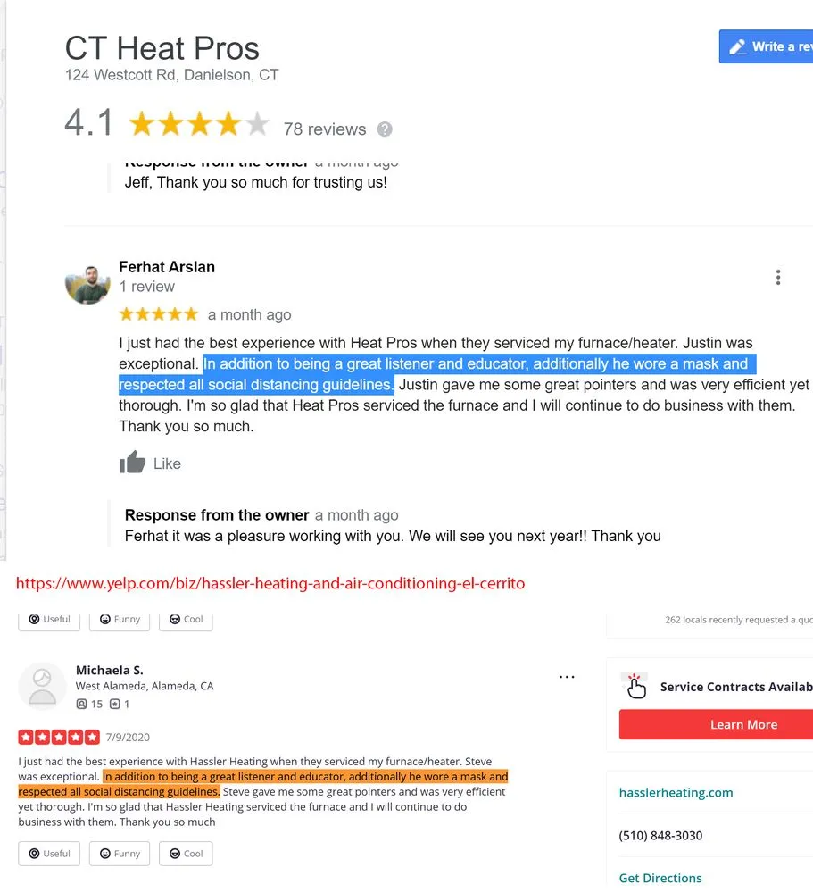 Slide of CT Heat Pros of Northeast Connecticut