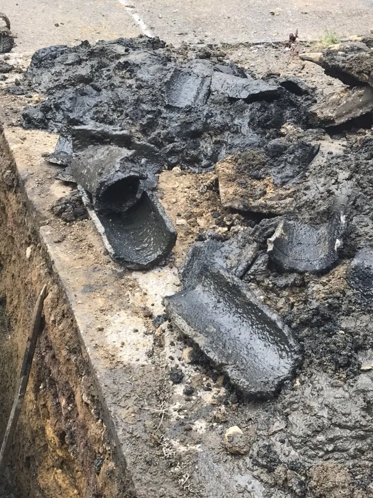 Slide of CT Sewer and Drain