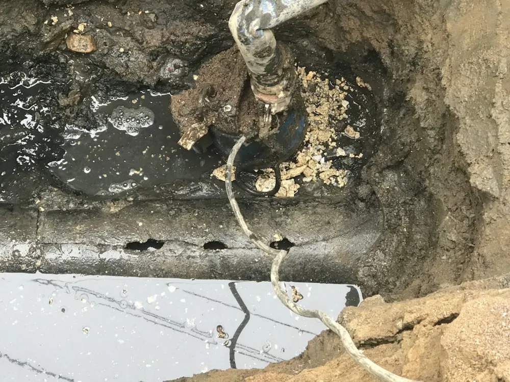 Slide of CT Sewer and Drain