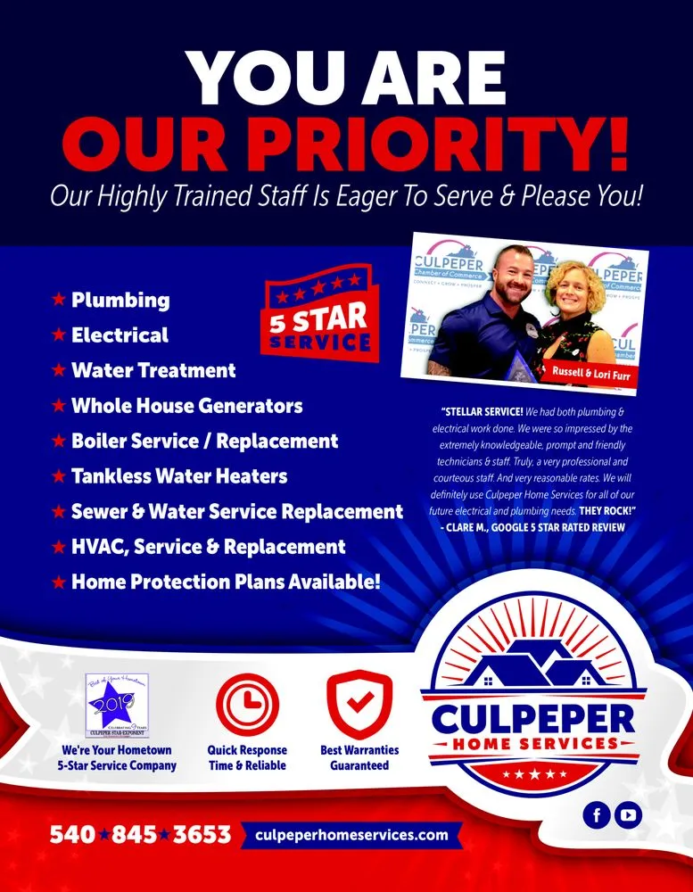 Slide of Culpeper Home Services
