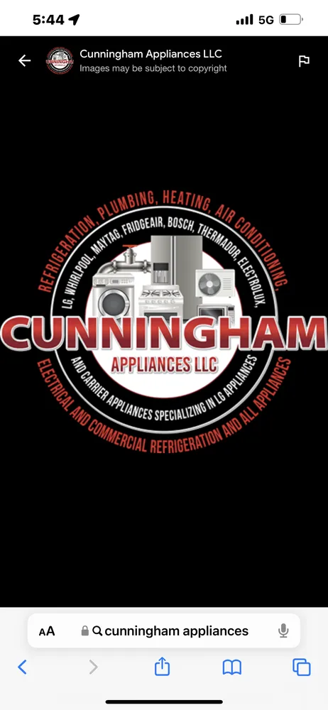 Slide of Cunningham Appliances