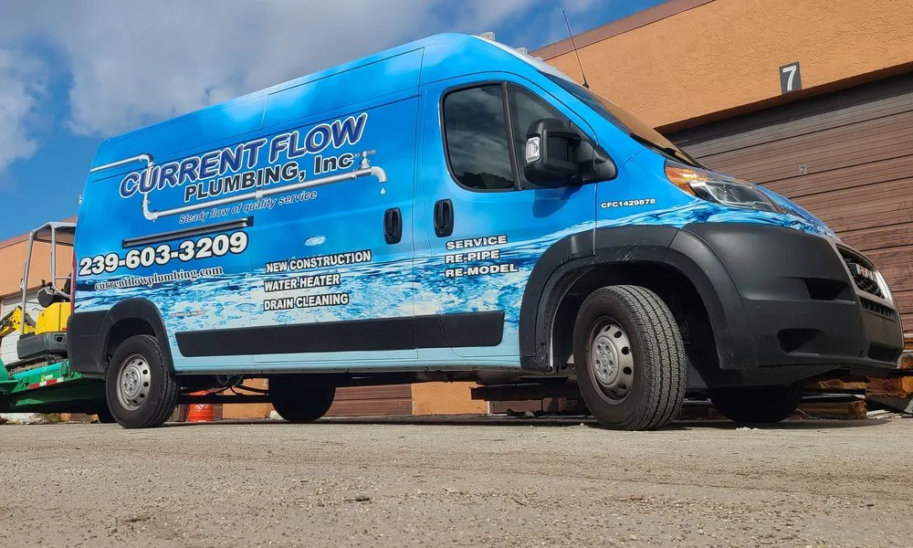 Slide of Current Flow Plumbing