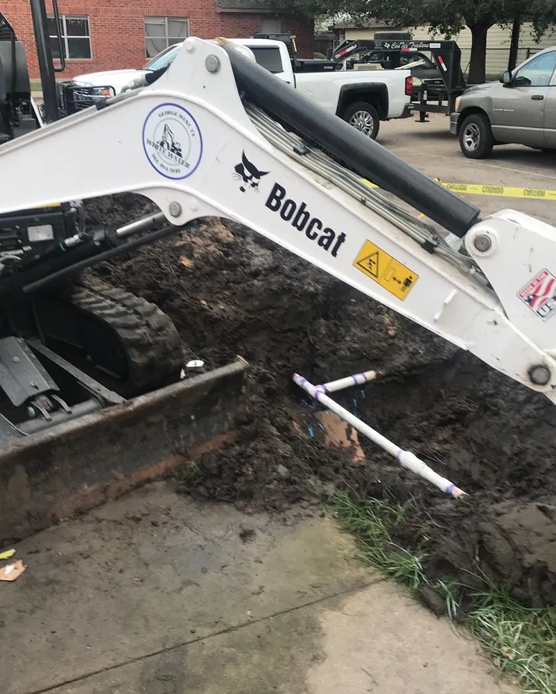 Affordable pipe repair experts serving George West, TX - Curtis Baker