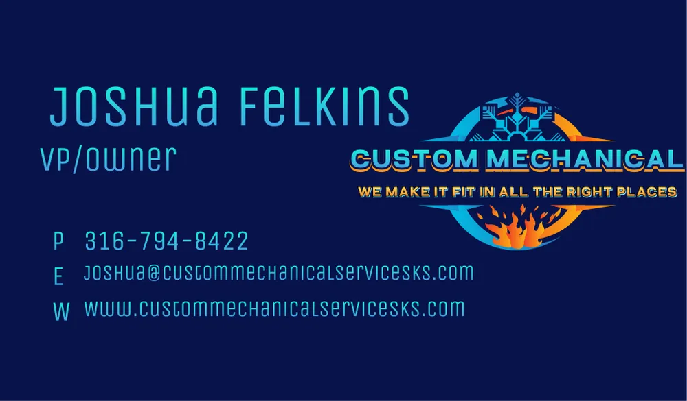Slide of Custom Mechanical Services