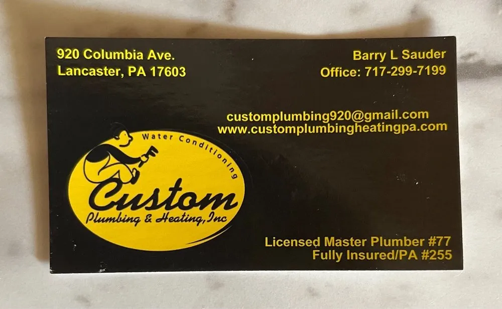 Slide of Custom Plumbing & Heating