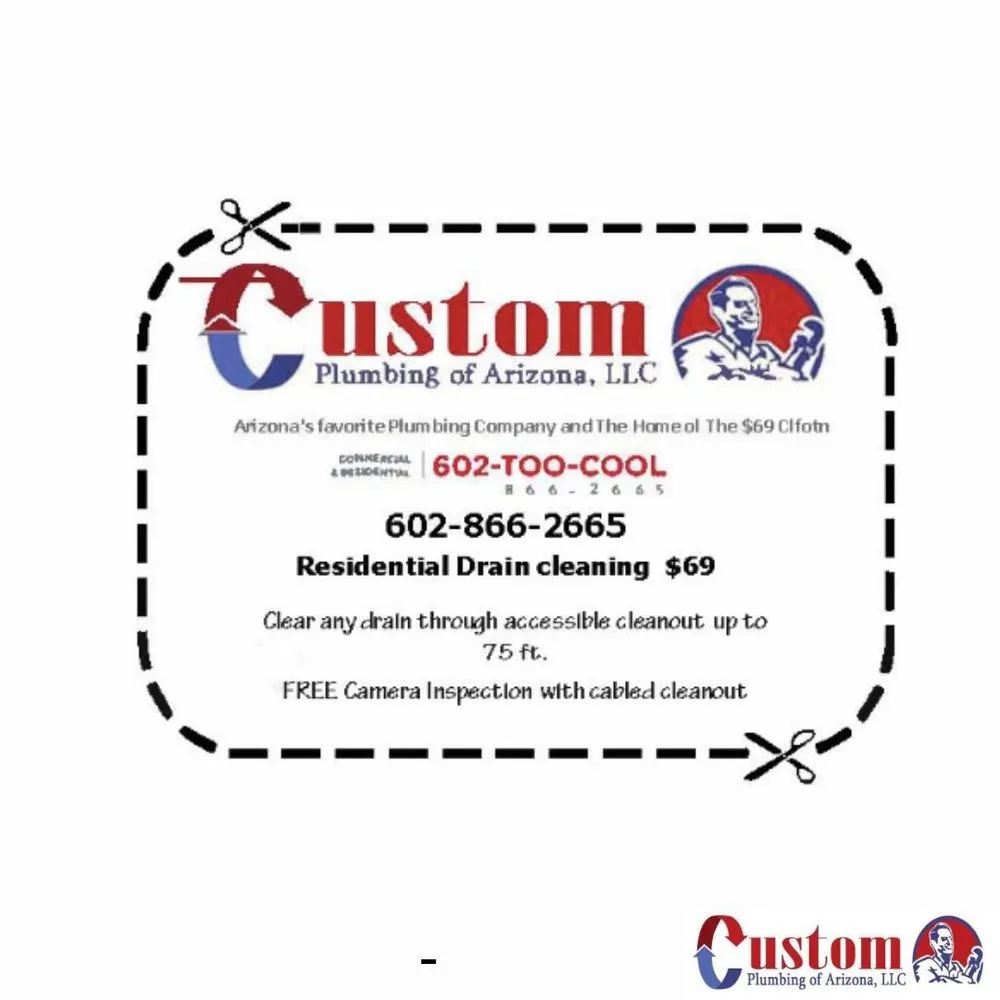 Slide of Custom Plumbing of Arizona