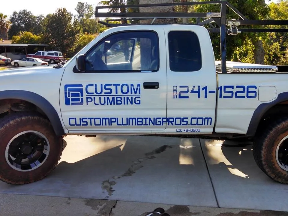 Slide of Custom Plumbing